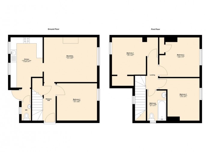 Floorplans For Glebe Road, Hayes