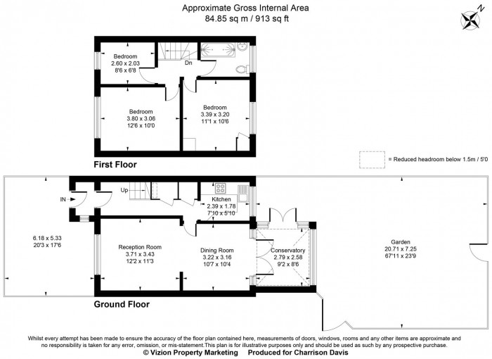 Floorplans For Lothian Avenue, Hayes