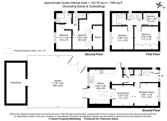 Floorplans For Kingshill Avenue, Northolt