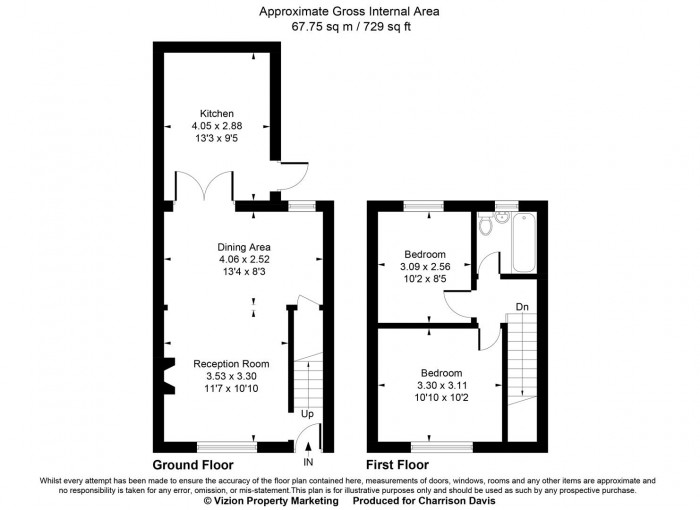 Floorplans For Winchester Road, Harlington, Hayes