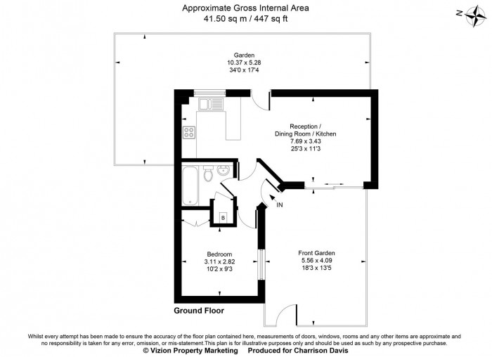 Floorplans For Cheviot Close, Harlington, Hayes