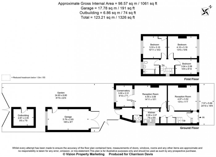 Floorplans For Bradenham Road, Hayes