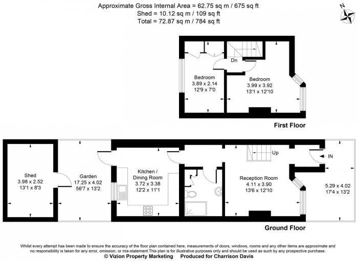 Floorplans For Fairholme Crescent, Hayes