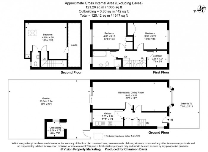Floorplans For Kingshill Avenue, Northolt
