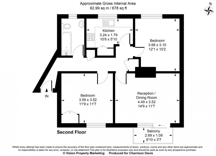 Floorplans For Portland Road, Hayes