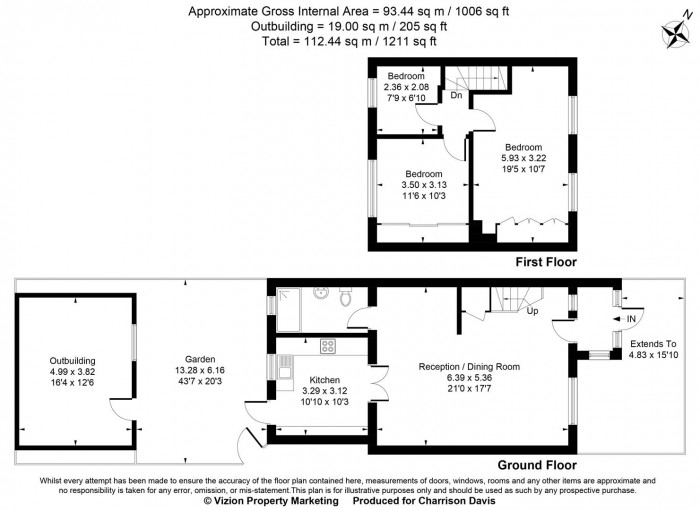 Floorplans For Blandford Waye, Hayes