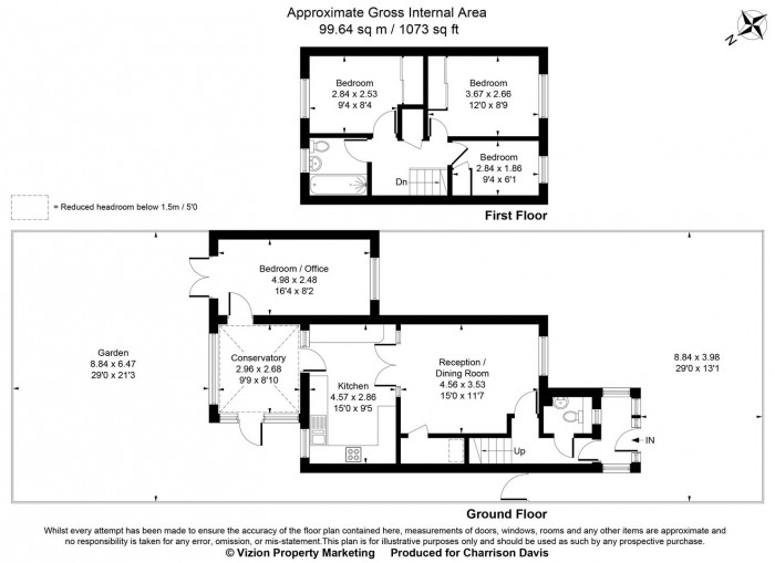 Floorplans For Wendover Close, Yeading, Hayes
