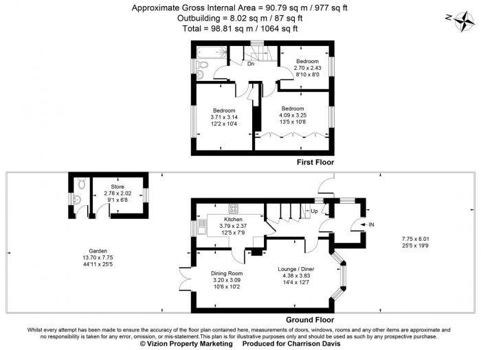 Floorplans For Lawrence Road, Hayes