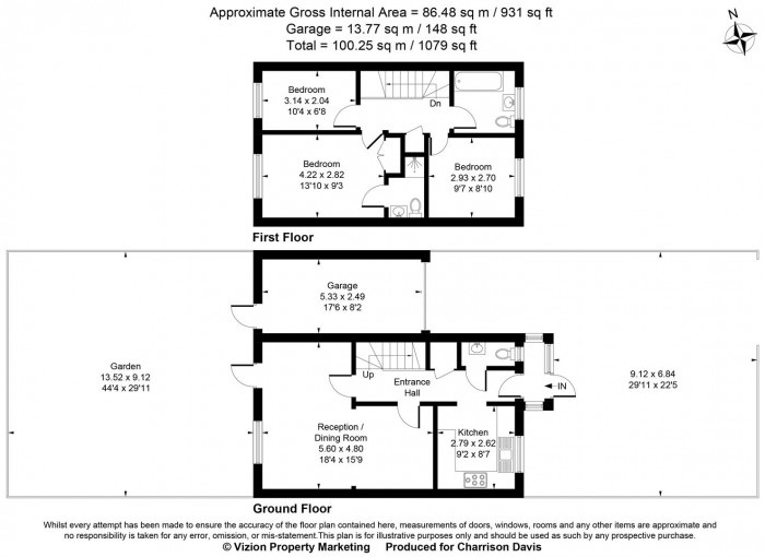 Floorplans For Paddington Close, Hayes