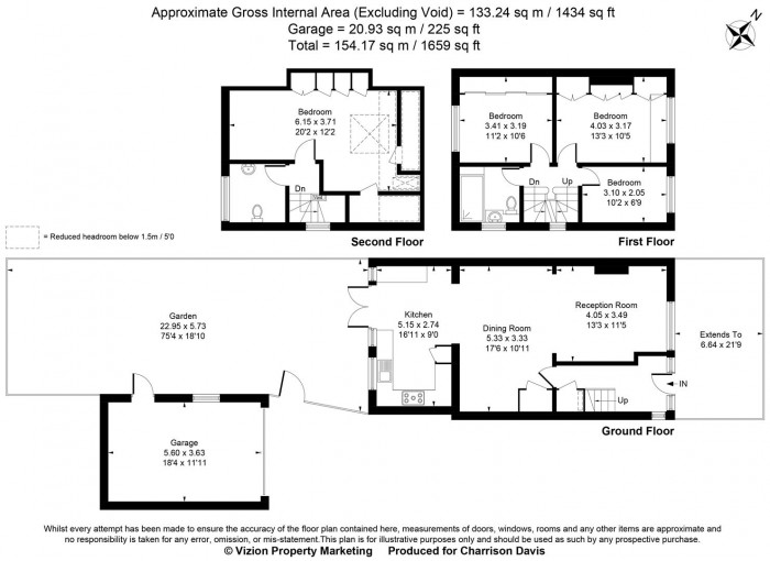 Floorplans For Grosvenor Avenue, Hayes