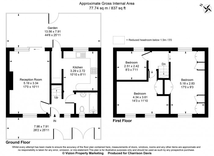 Floorplans For Windmill Lane, Greenford