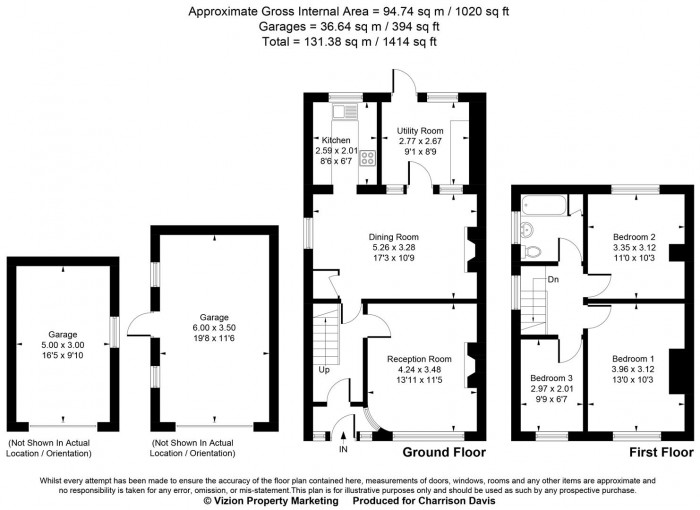 Floorplans For Adelphi Crescent, Hayes