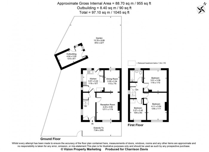 Floorplans For Charville Lane, Hayes