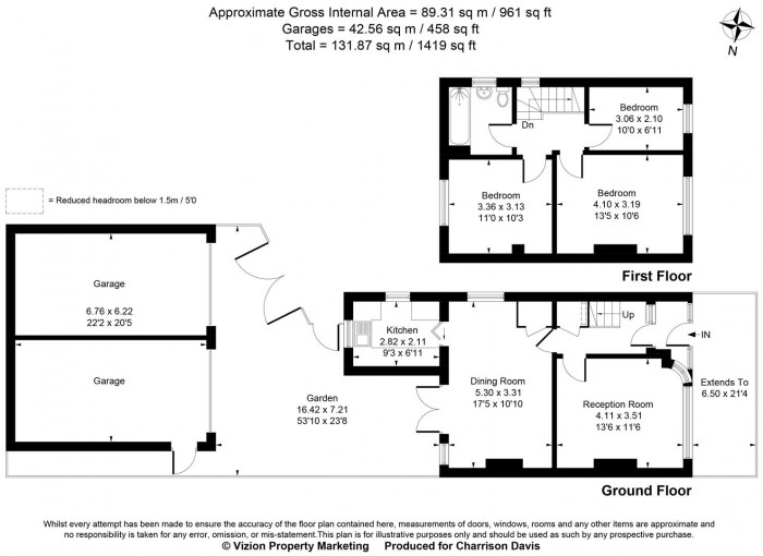 Floorplans For Mansfield Drive, Hayes