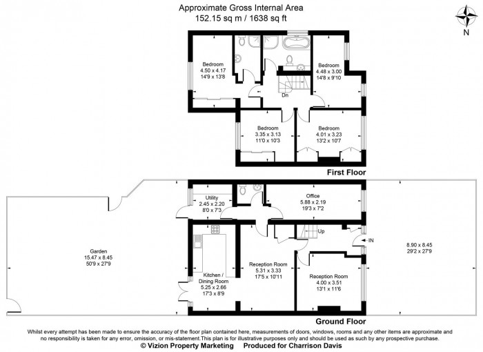 Floorplans For Grosvenor Avenue, Hayes