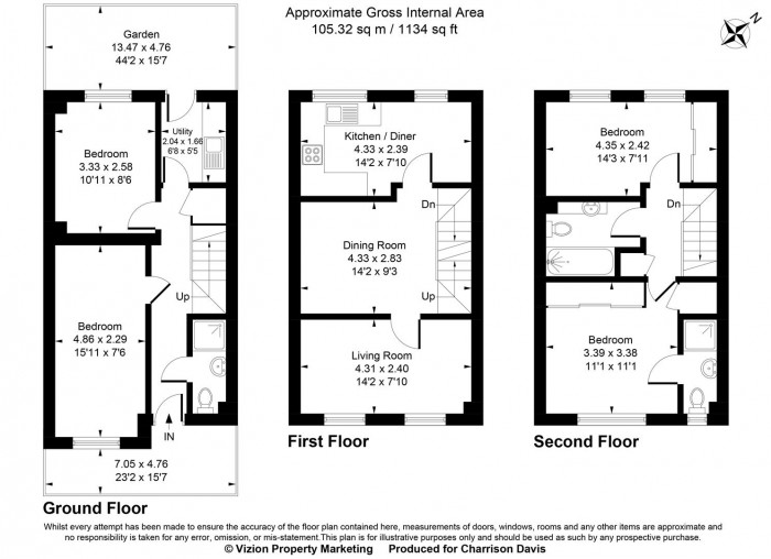 Floorplans For Tollgate Drive, Hayes