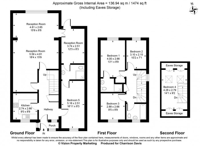 Floorplans For Paddington Close, Hayes