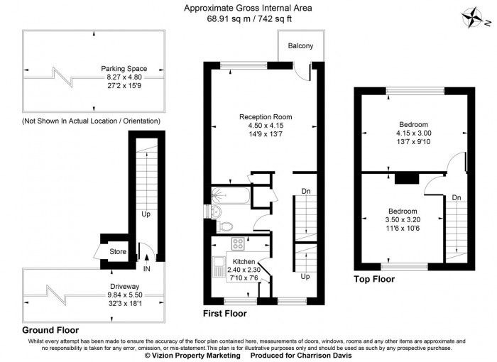 Floorplans For Berrydale Road, Hayes
