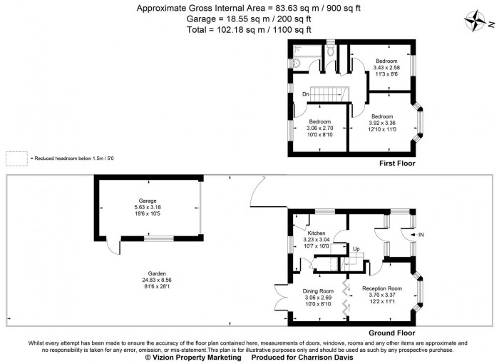 Floorplans For Kingshill Avenue, Hayes